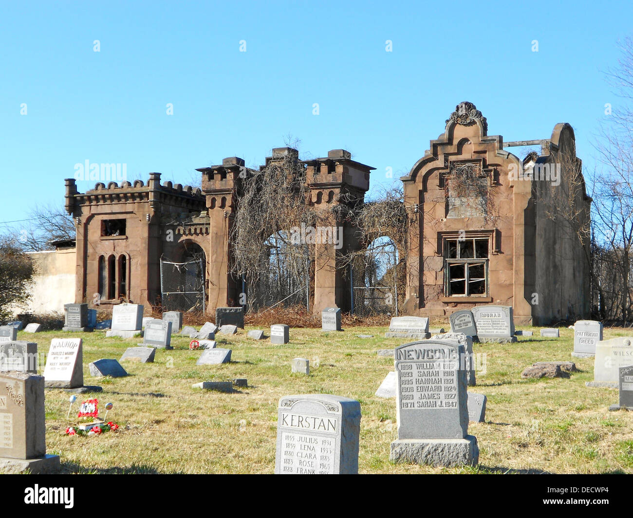 Mt. Moriah Cemetery, Philadelphia Stock Photo Alamy