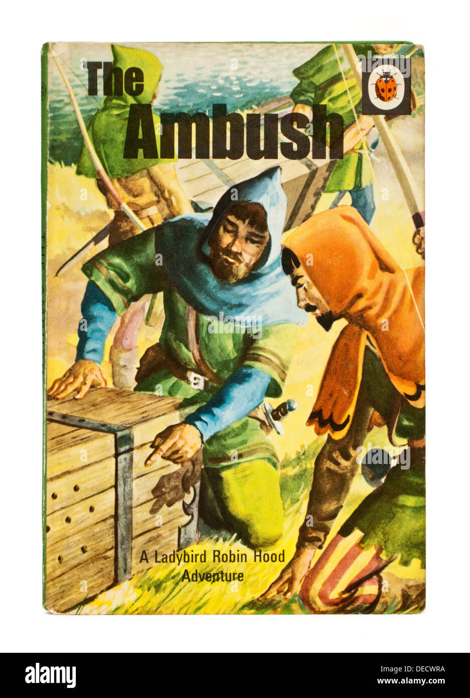 Vintage late 1960's Ladybird children's book 'The Ambush' (Robin Hood Adventure Series 549) Stock Photo
