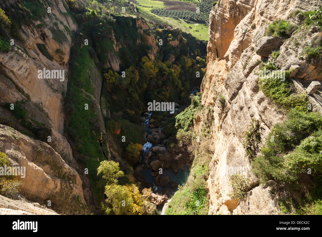 Cliffs ronda cliff chasm hires stock photography and images Alamy