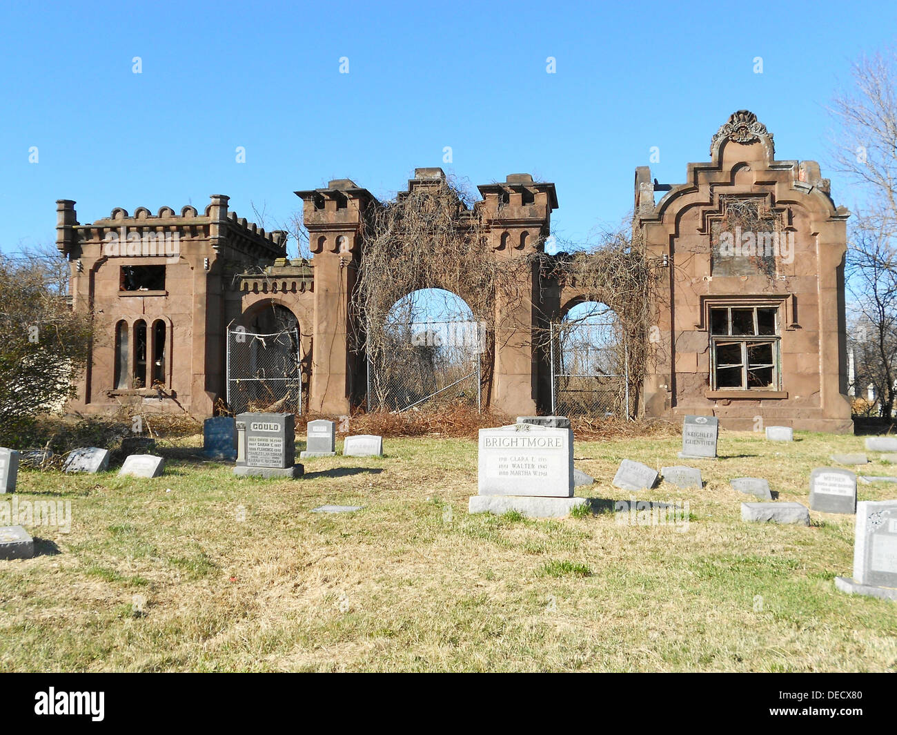 Mt. Moriah Cemetery, Philadelphia Stock Photo Alamy