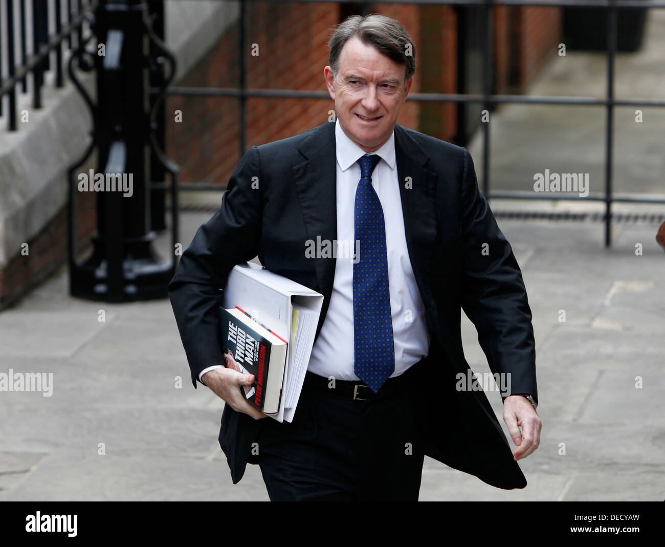 Peter Mandelson British Labour Party Politician Is Seen As He Arrives ...