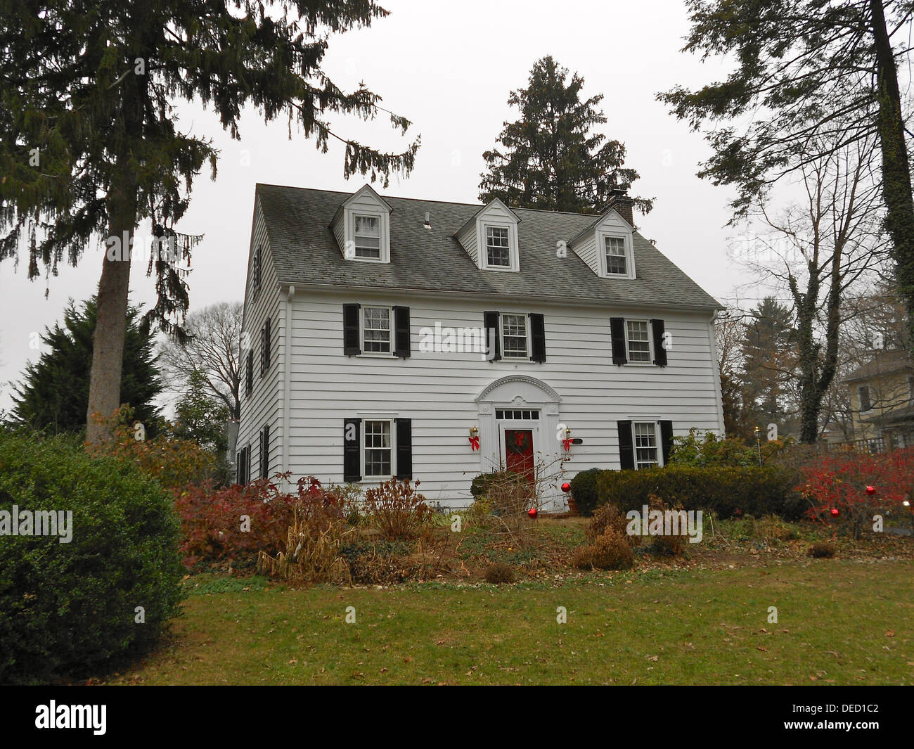 House in the North Wayne Historic District in Wayne, Pennsylvania on