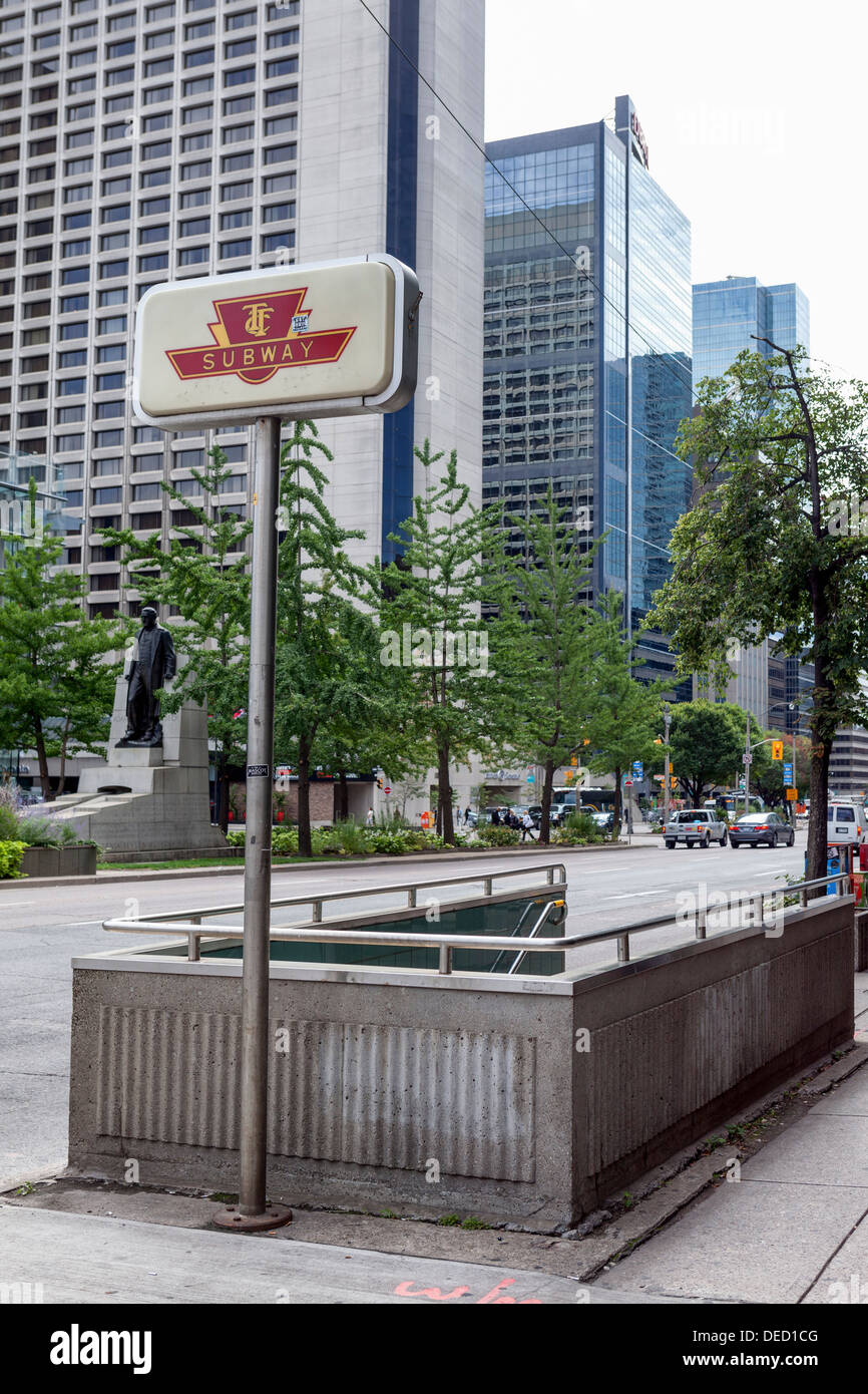 Toronto underground subway station hires stock photography and images Alamy