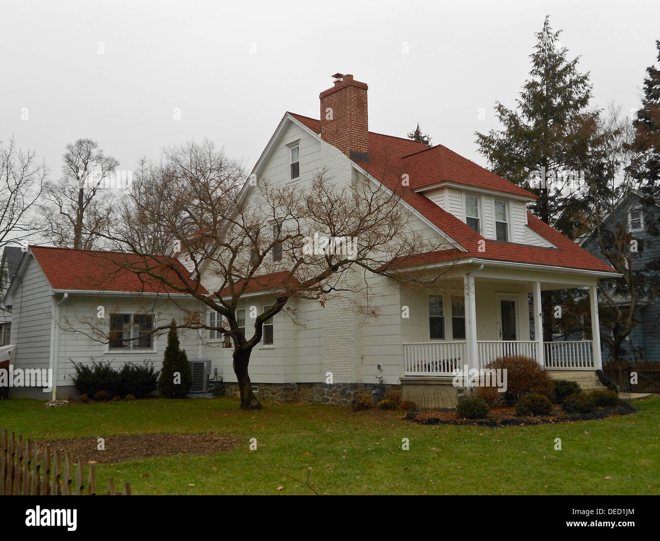 House in the North Wayne Historic District in Wayne, Pennsylvania on