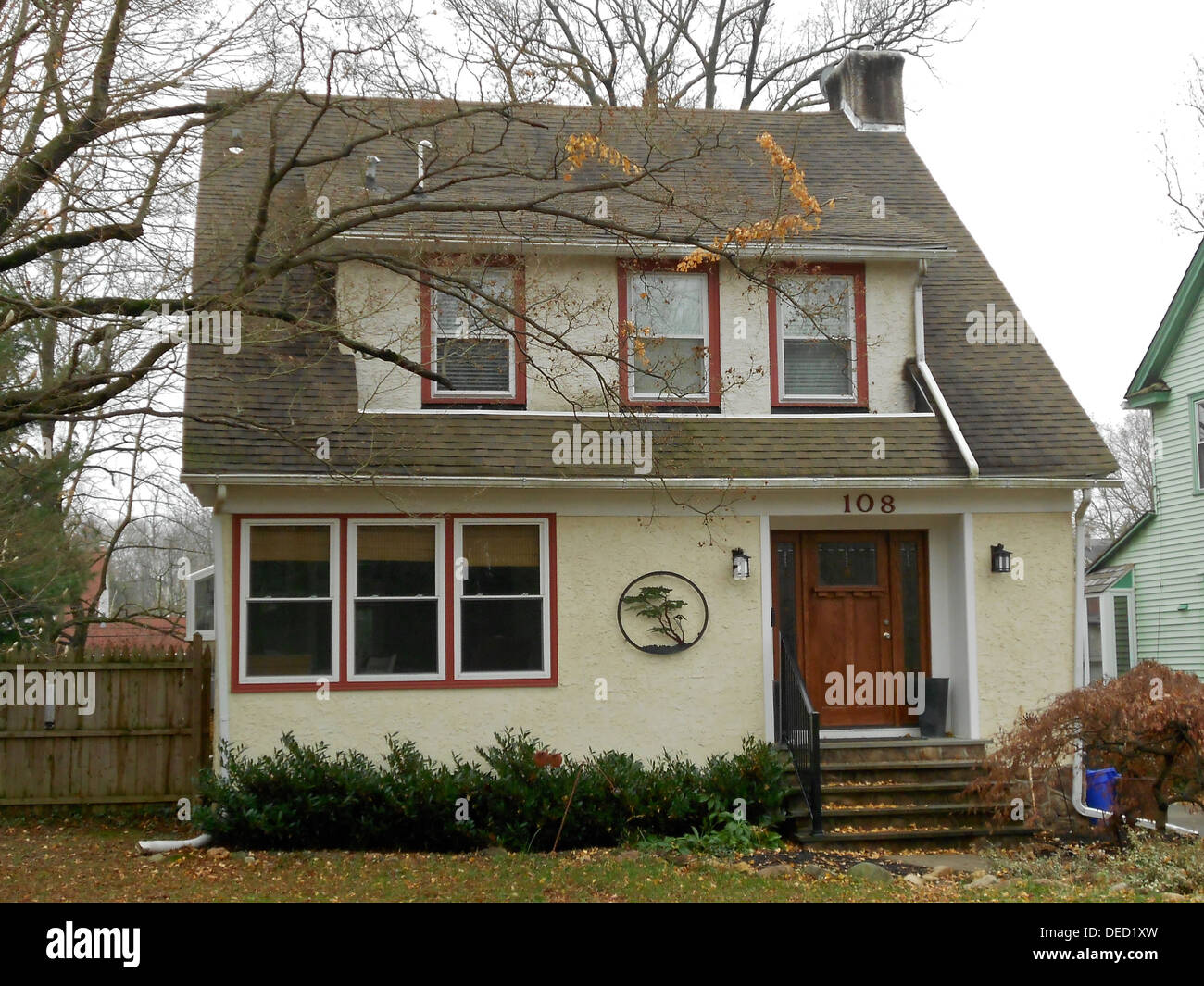 House in the North Wayne Historic District in Wayne, Pennsylvania on