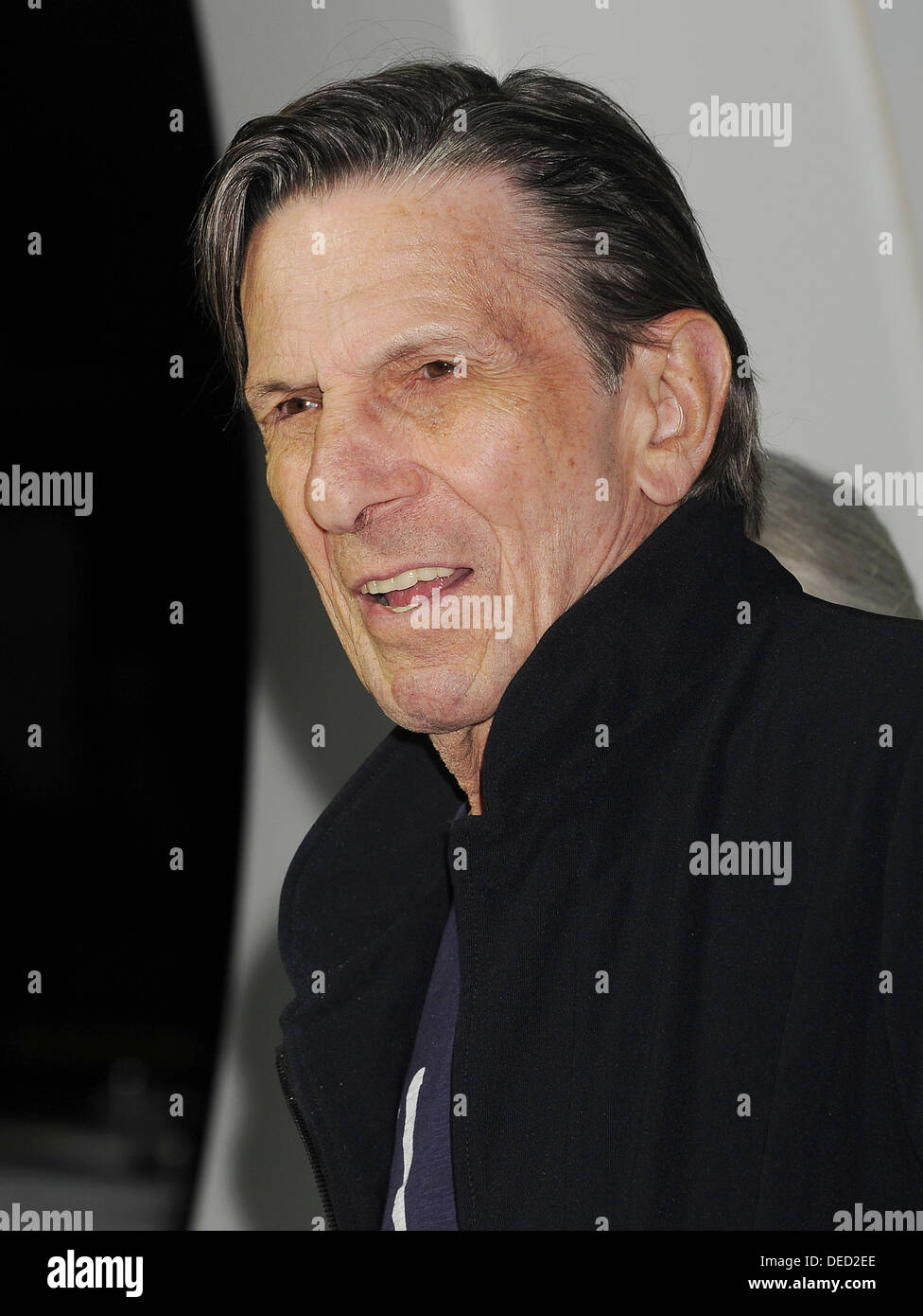 LEONARD NIMROY  US TV and film actor in September 2013. Photo Jeffrey Mayer Stock Photo