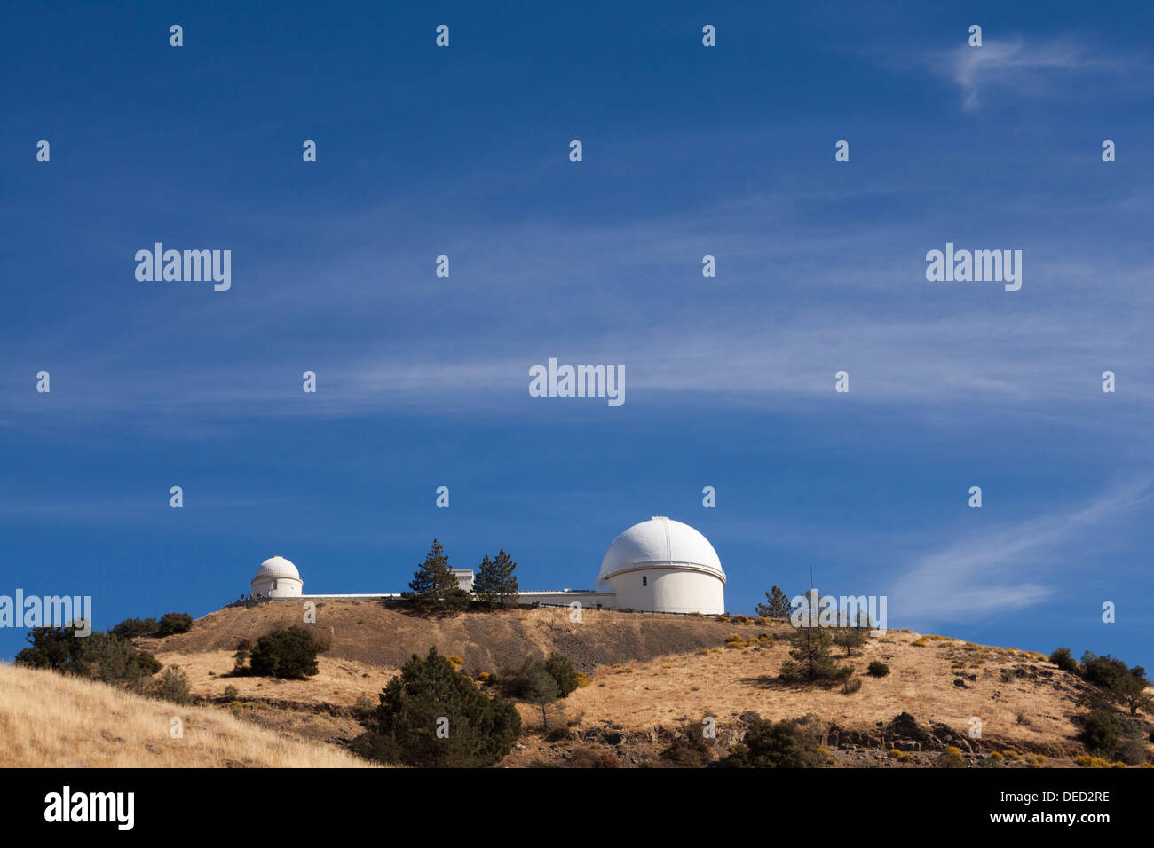 Lick Observatory - Mount Hamilton, California, USA Stock Photo