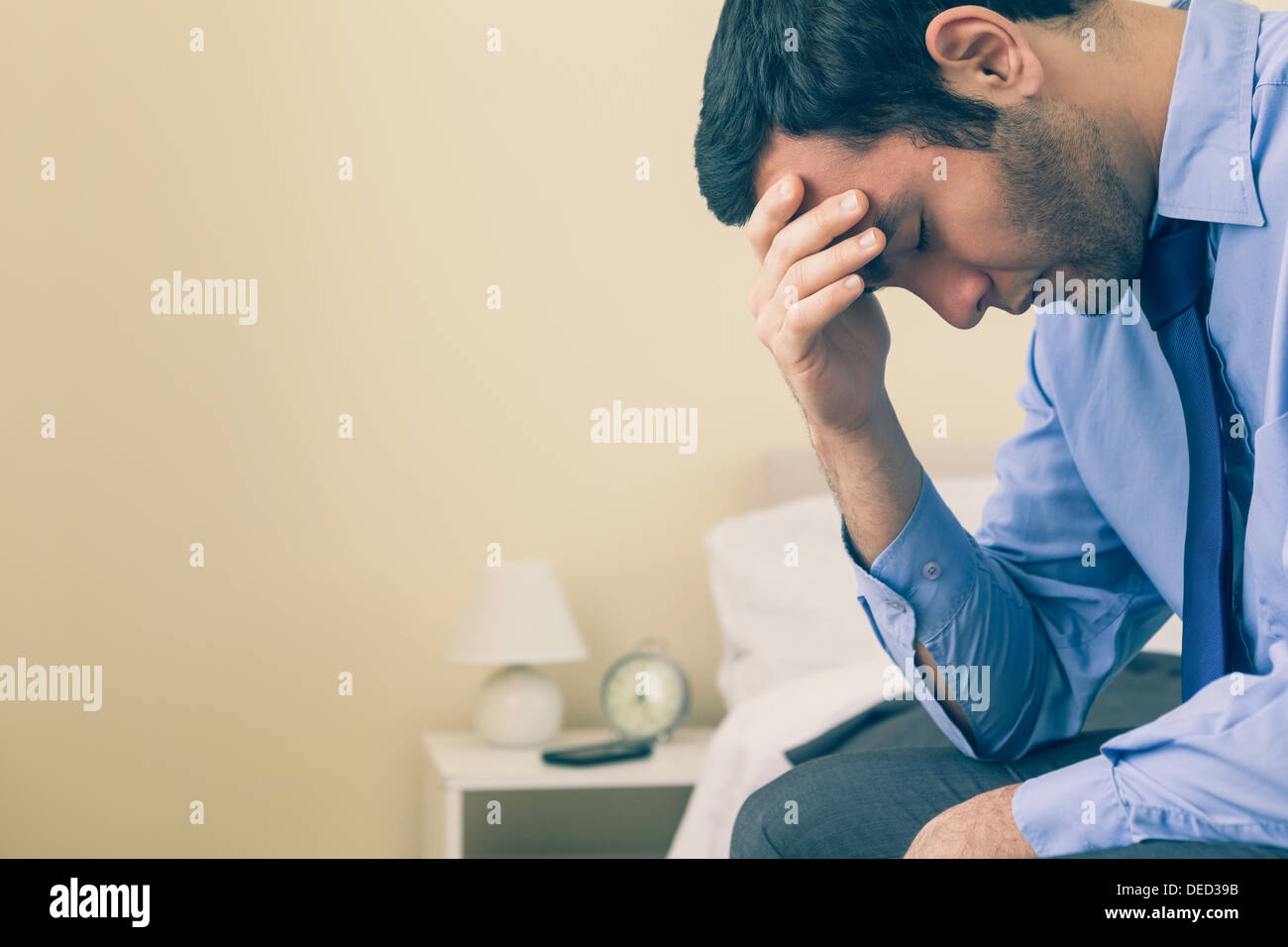 Sitting head in hands hires stock photography and images Alamy