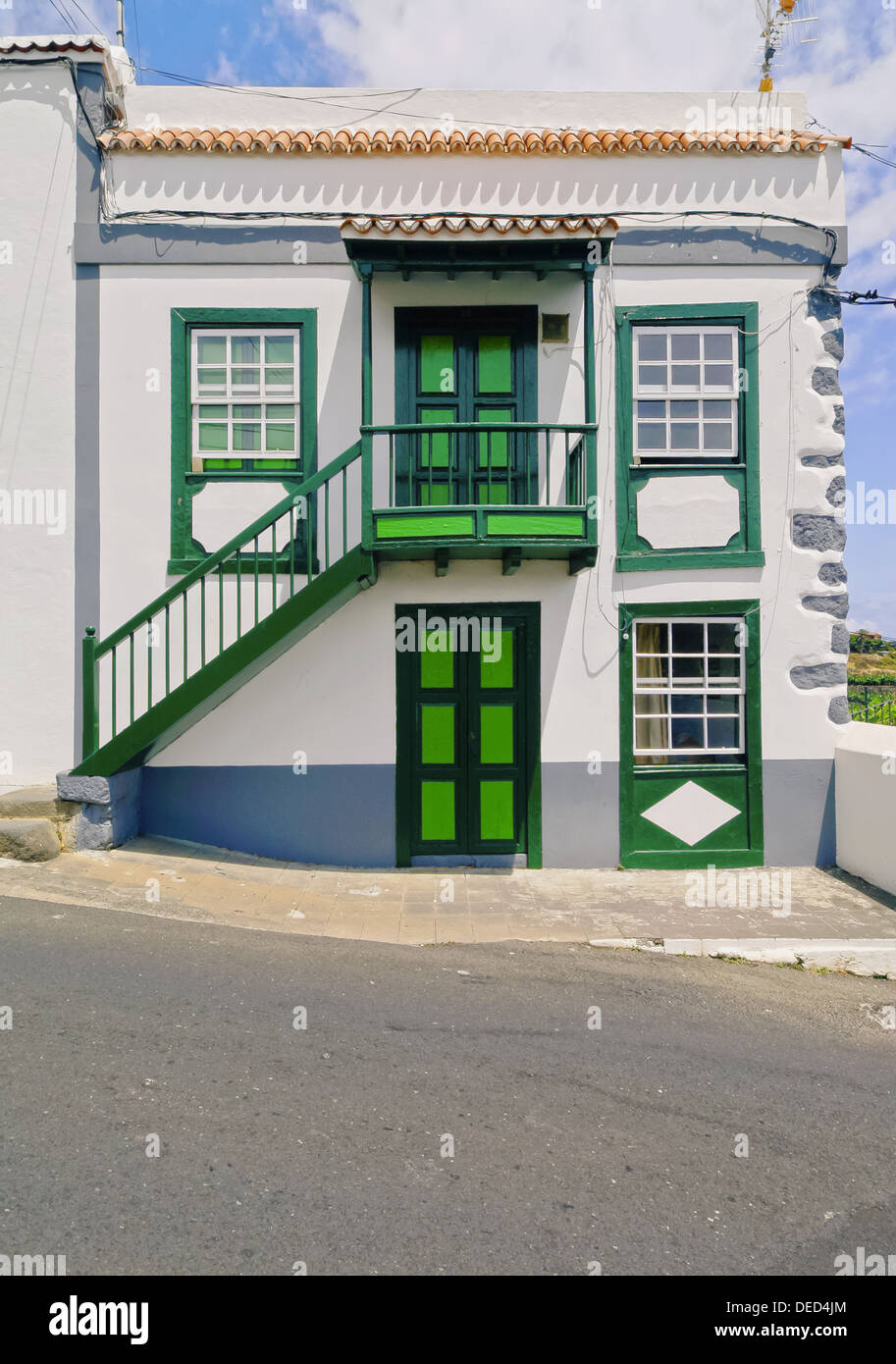 Santa Cruz capital city of the island La Palma, Canary Islands, Spain
