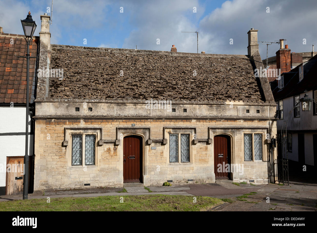 Gods Acre House near the Church of St John the Baptist, Devizes
