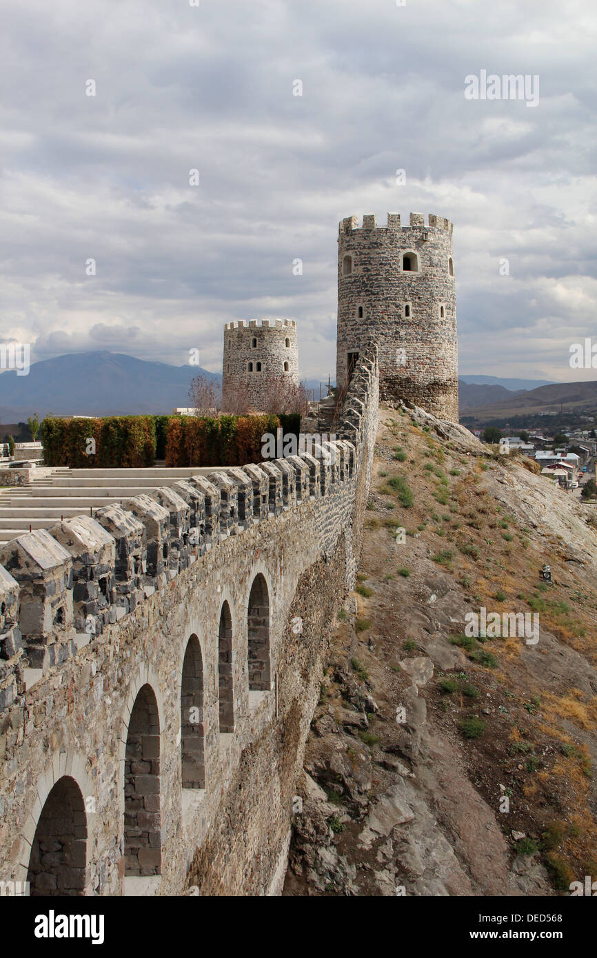 Akhaltsikhe, Georgia, Akhaltsikhe Fortress Stock Photo