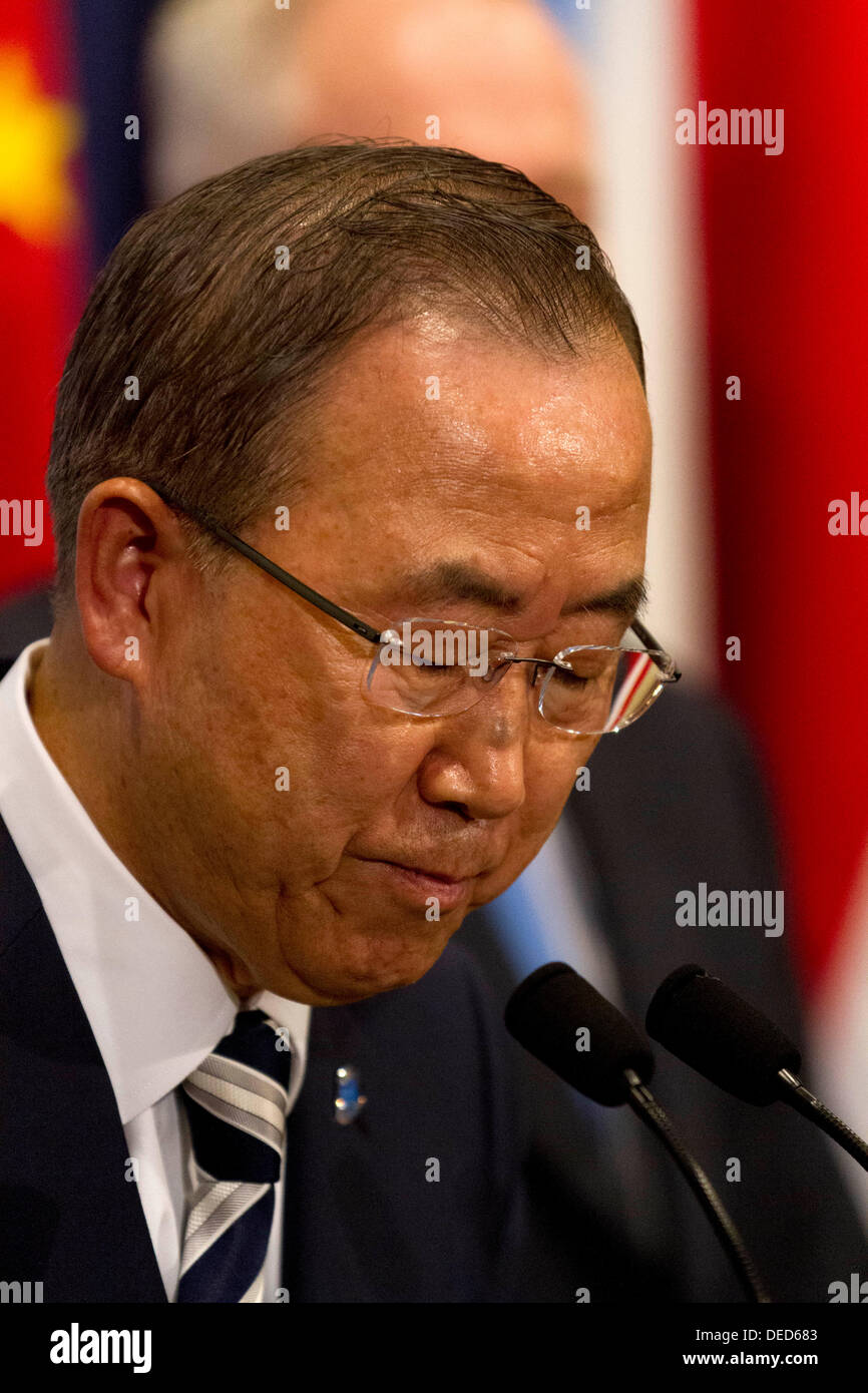 Secretary general ban ki moon hi-res stock photography and images - Alamy