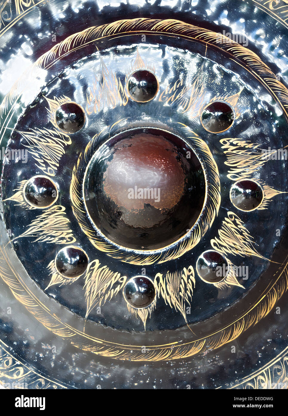 The Big Gong,Thai Music Instrument Relating Religion Stock Photo Alamy