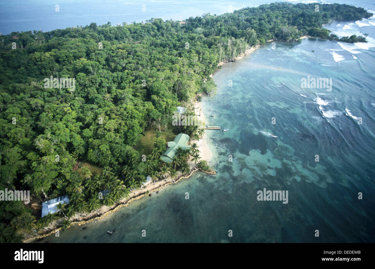 Solarte Island. Bocas del Toro. Panama Stock Photo Alamy
