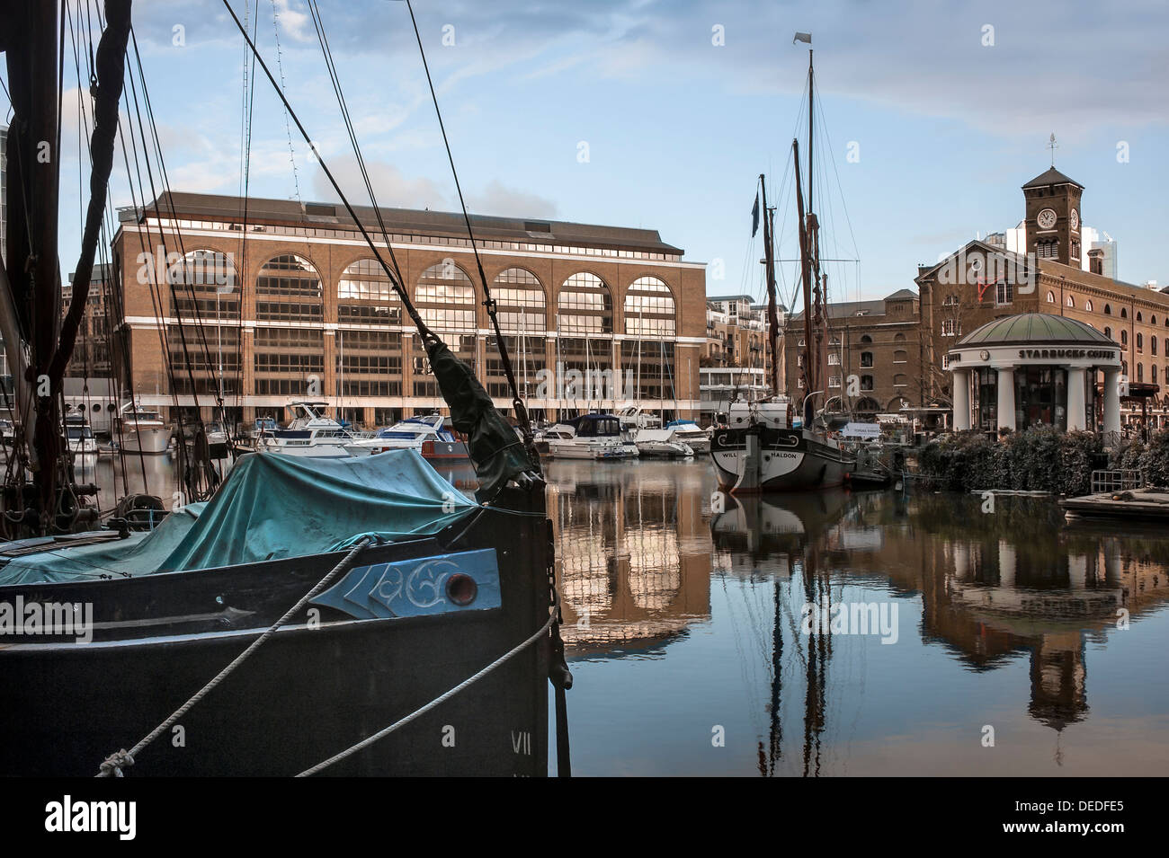 Old st katherines dock hi-res stock photography and images - Alamy