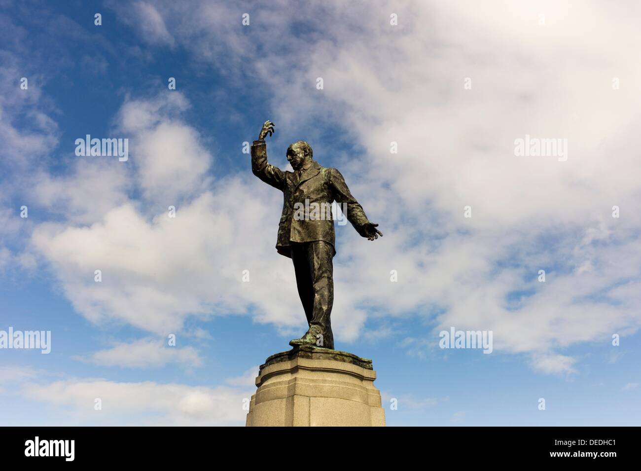 Statue of Lord Carson, Stormont, Belfast Belfast, Northern Ireland Stock Photo