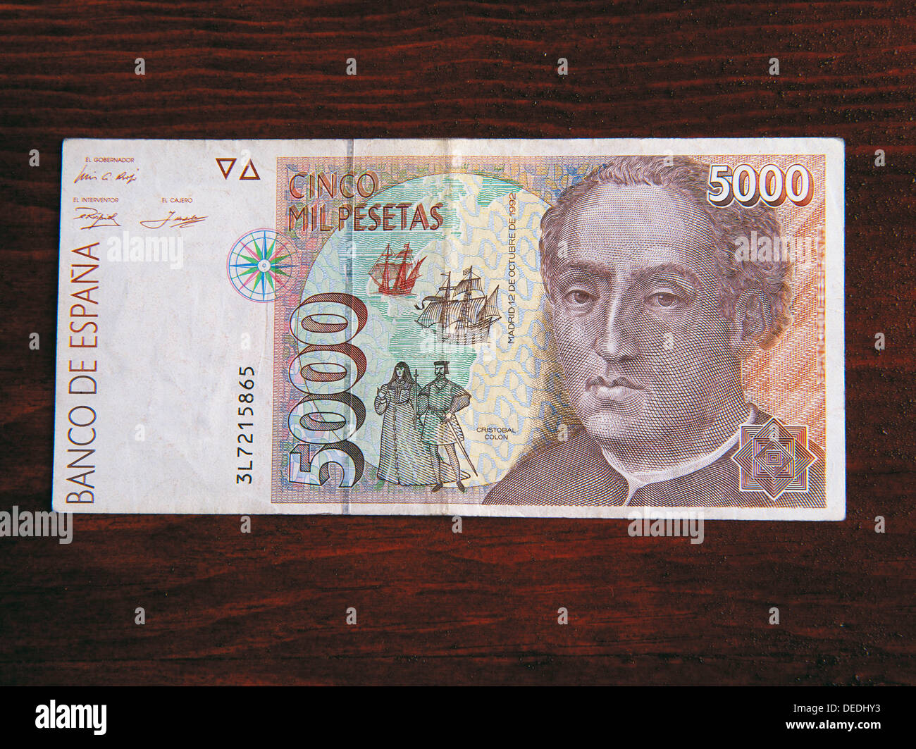 Banknote Of Spain High Resolution Stock Photography and Images - Alamy