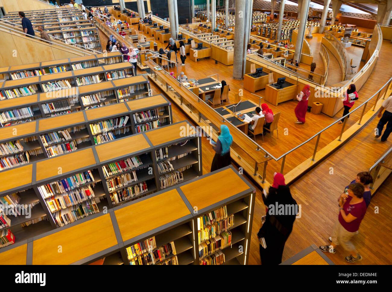 Bibliotheca Alexandrina library, Alexandria, Egypt Stock Photo Alamy