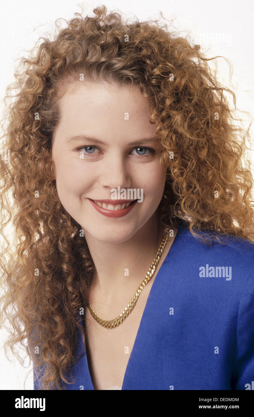 Nicole Kidman Australian Actress 1988 Stock Photo 60537728 Alamy