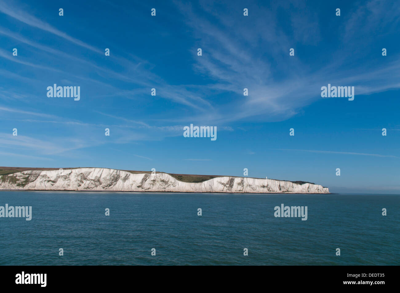 White Cliffs of Dover, Kent, England, United Kingdom, Europe Stock Photo
