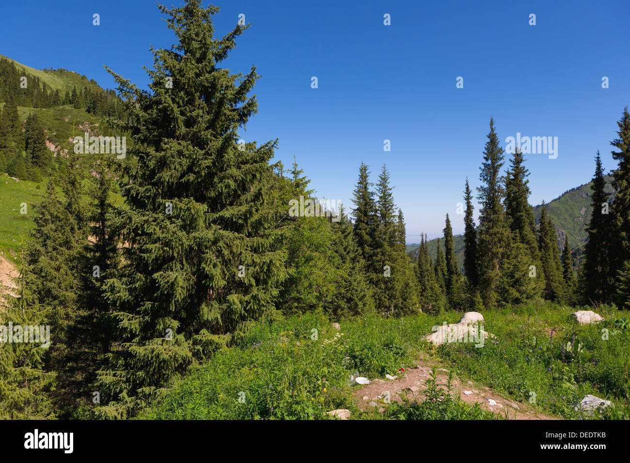 nature landscape rocky mountains Central Asia Stock Photo - Alamy