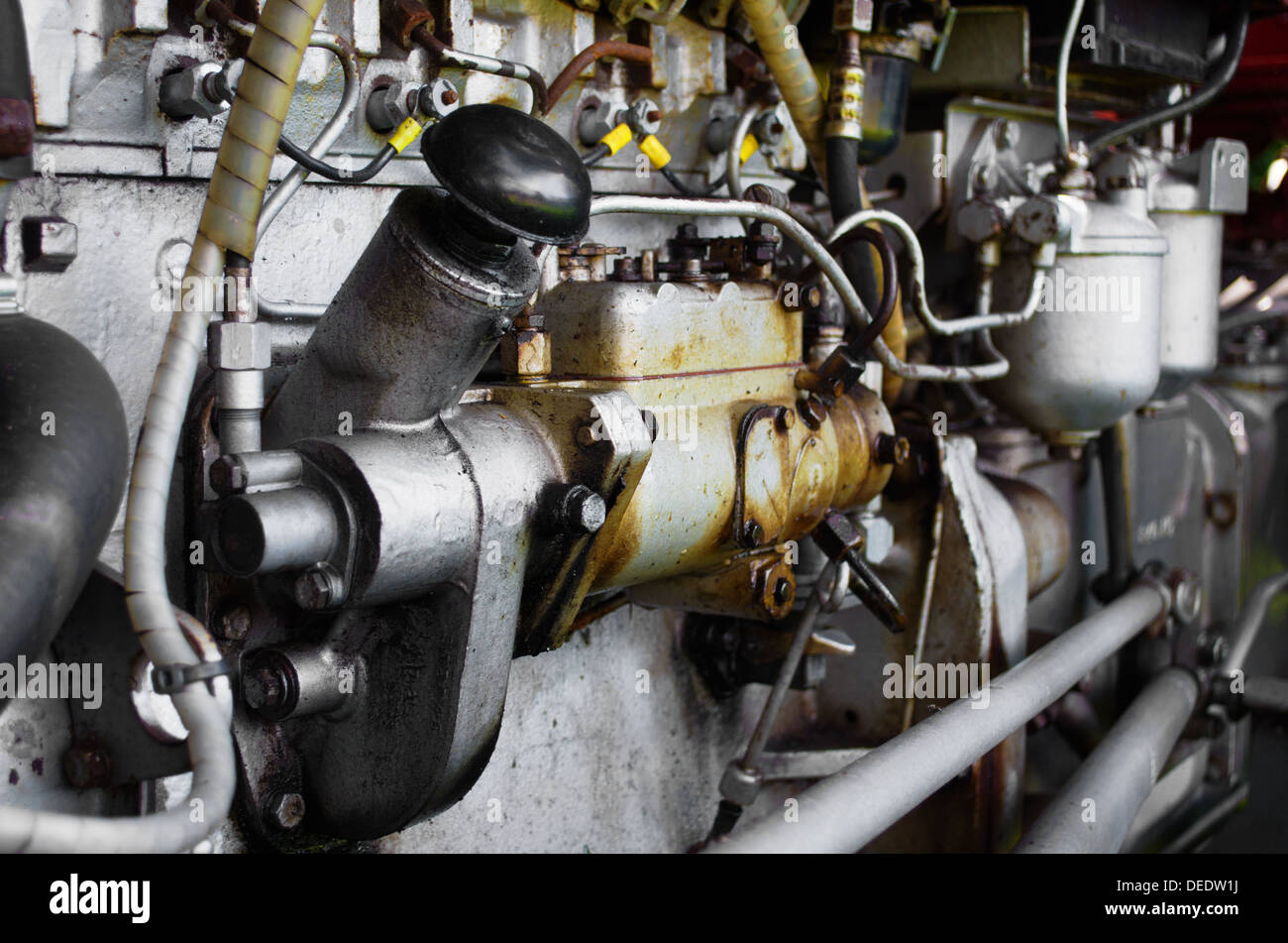 Old tractor diesel engine hires stock photography and images Alamy