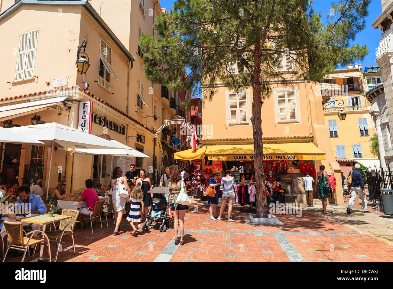 The Old Town, Monaco-Ville, Monaco, Europe Stock Photo - Alamy