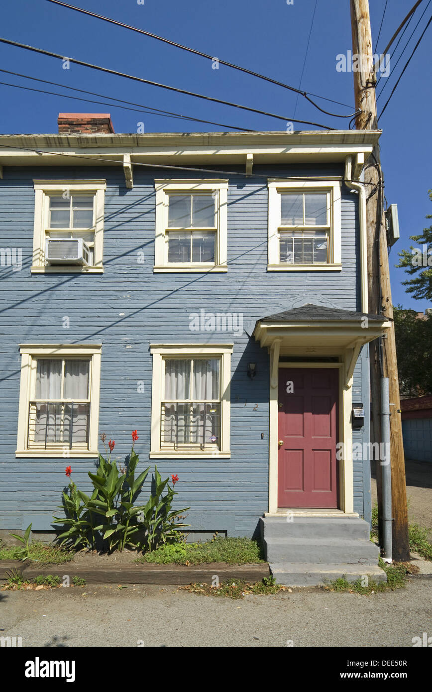 USA Pennsylvania Pittsburgh Mexican War Streets (after 1846 Mexican War