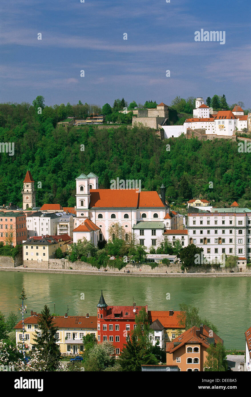 Inn River. Passau. Germany Stock Photo Alamy
