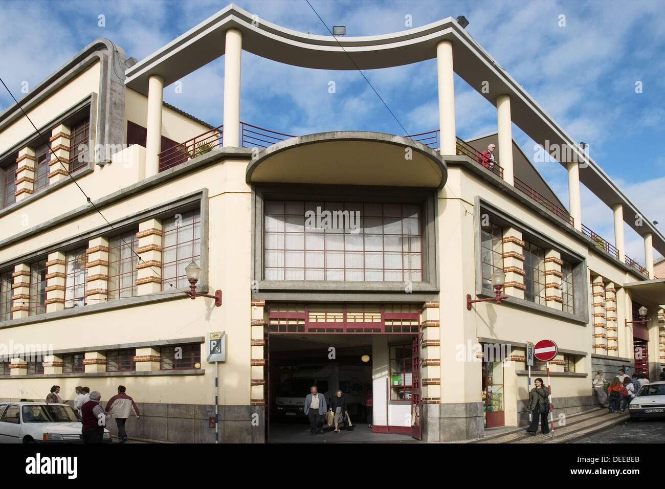 Mercado dos Lavradores Funchal. Madeira Island. Portugal Stock Photo