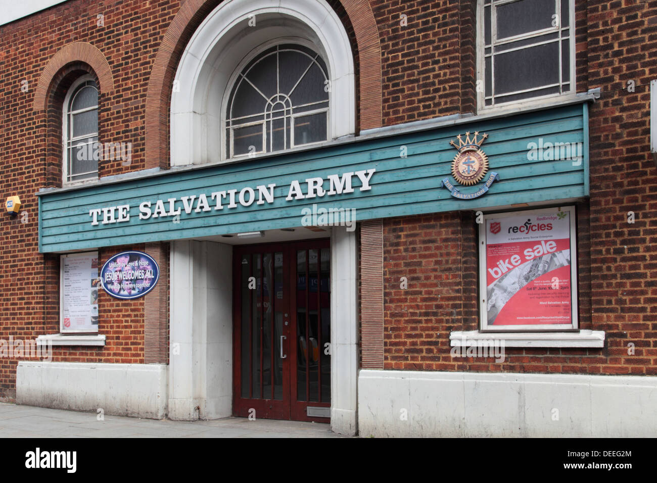 Salvation Army, Ilford Stock Photo