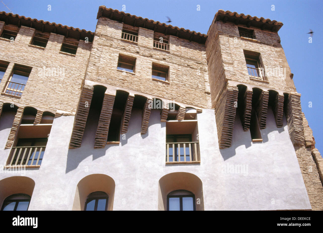 Casas Colgadas (Hanging Houses). Tarazona. Zaragoza province. Aragón. Spain  Stock Photo - Alamy