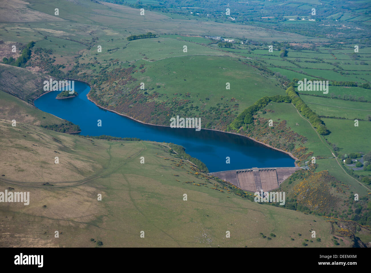 Meldon Reservoir, Dartmoor, Devon, England, United Kingdom, Europe Stock Photo