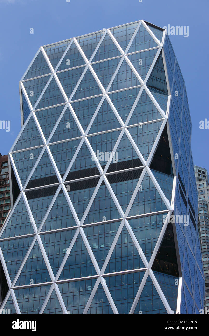 Hearst Tower in New York City, USA. Stock Photo