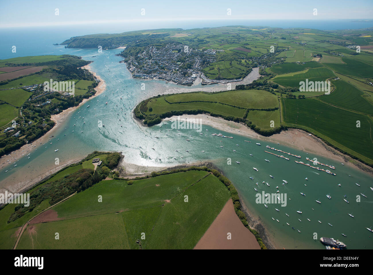 Salcombe, Devon, England, United Kingdom, Europe Stock Photo