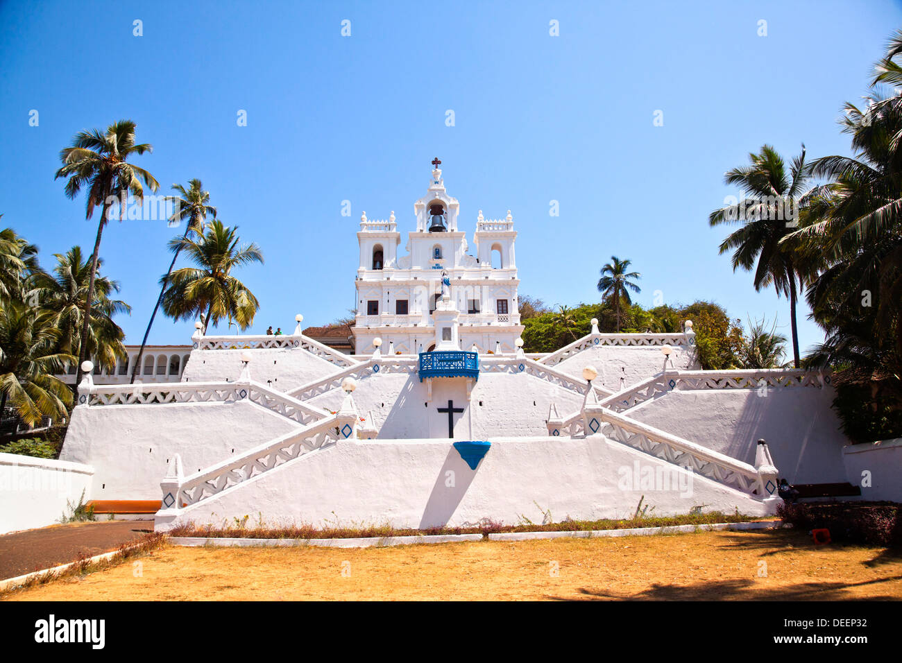 Facade Of A Church Our Lady Of The Immaculate Conception Church