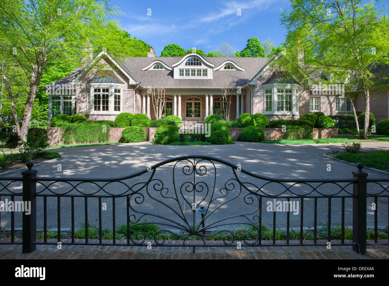 Luxury home in Nashville Tennessee, USA Stock Photo