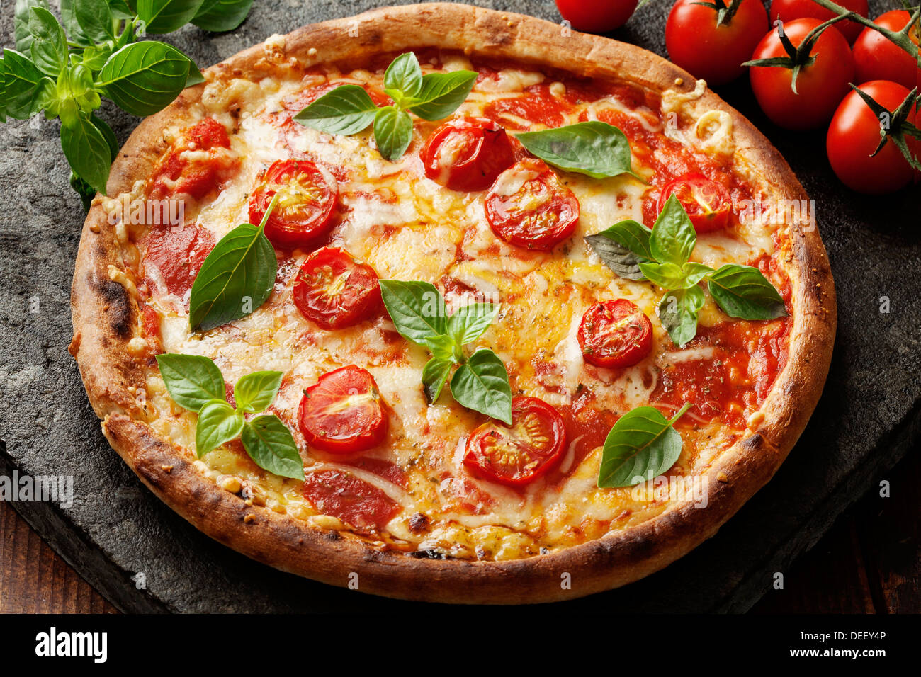 pizza neopolitan Stock Photo