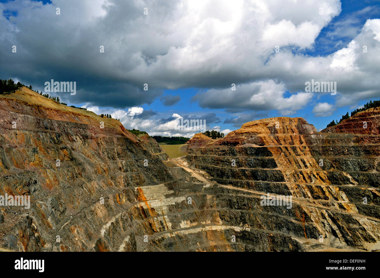 Homestake Mine Lead, South Dakota USA Stock Photo Alamy