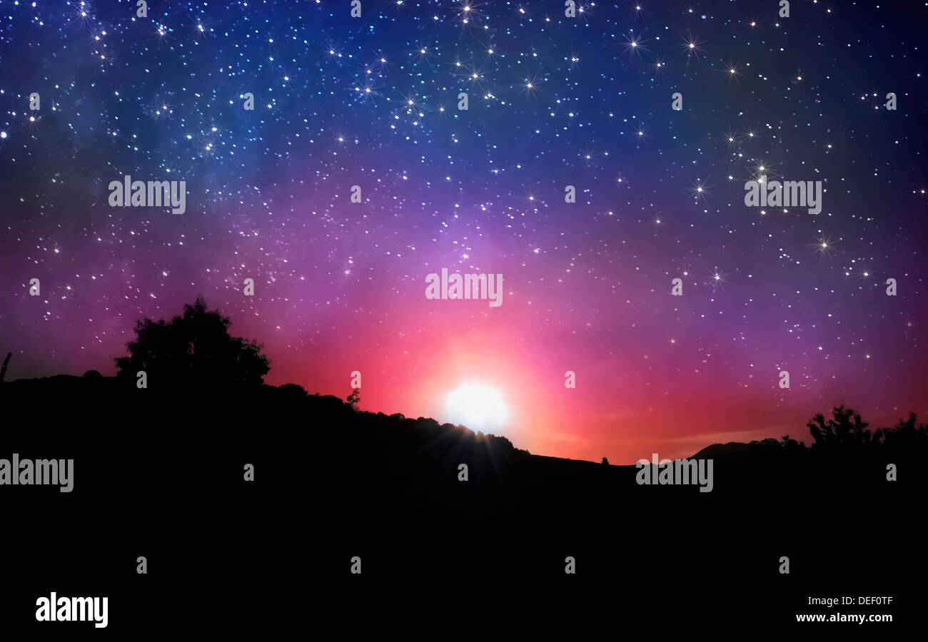 Stars and sky hi-res stock photography and images - Alamy