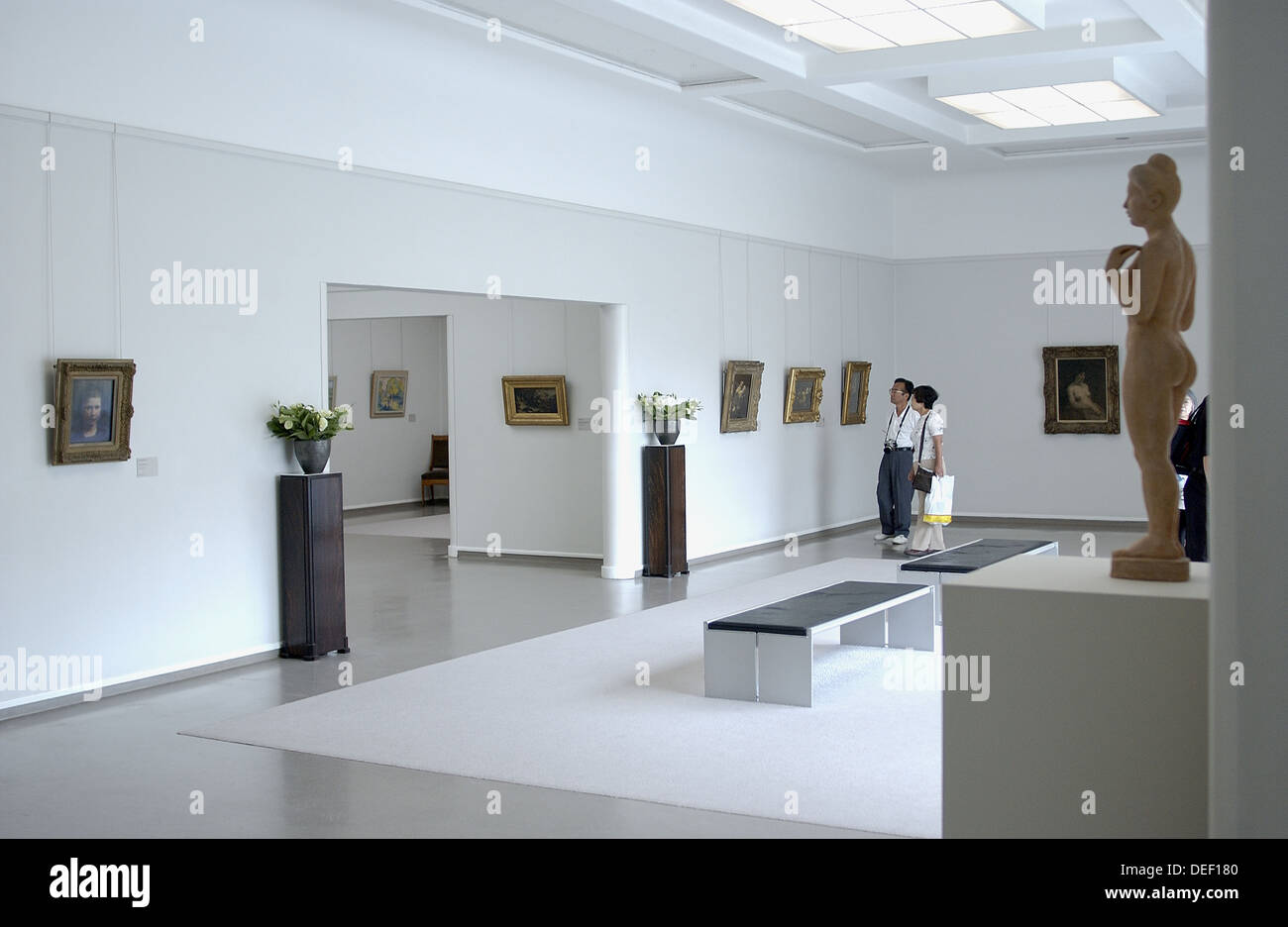 KröllerMüller Museum, Het Nationale Park De Hoge Veluwe. Gelderland, Netherlands Stock Photo KröllerMüller Museum, Het Nationale Park De Hoge Veluwe. Gelderland, Netherlands Stock Photo
