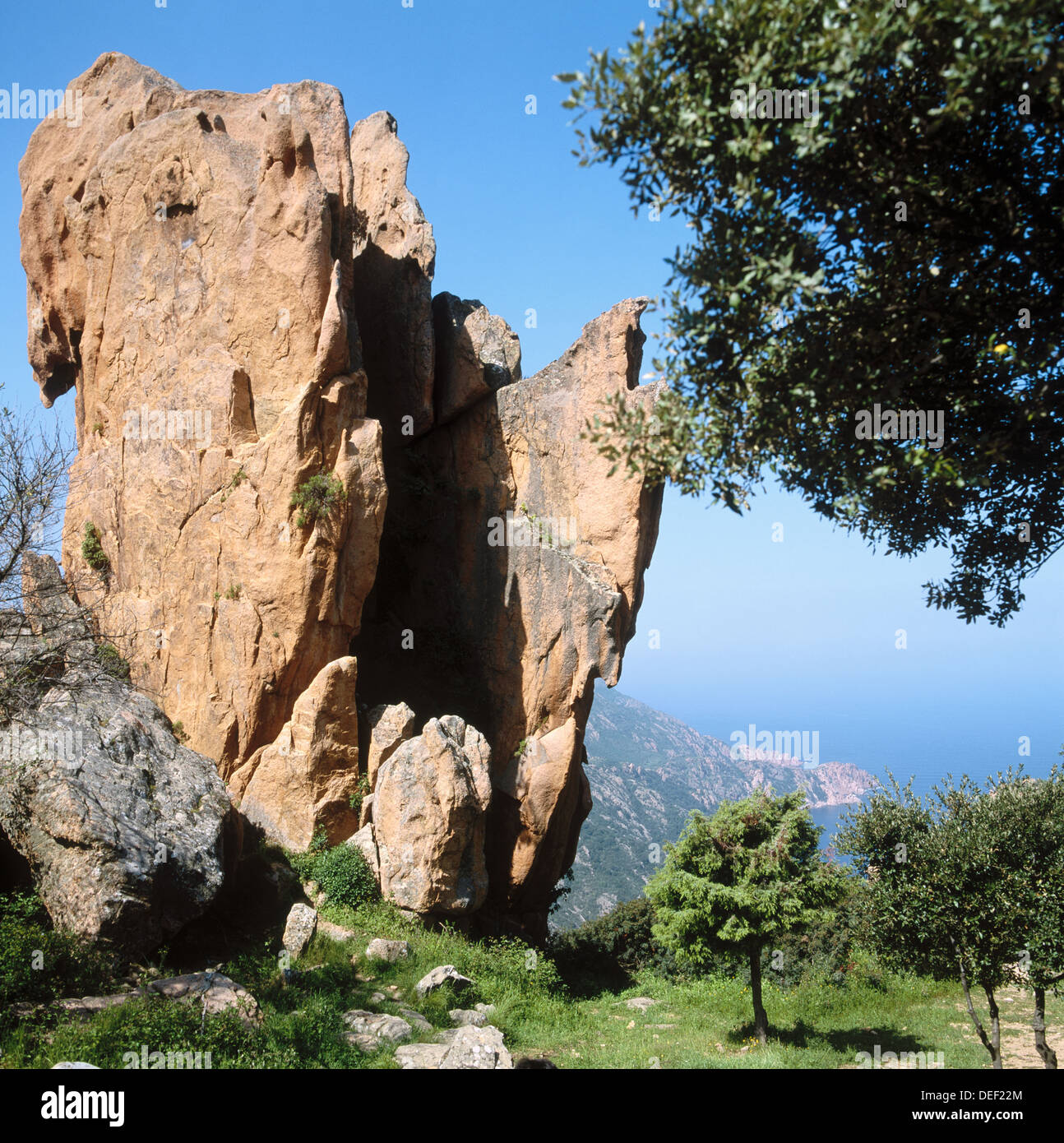 Les calanques de piana hi-res stock photography and images - Alamy