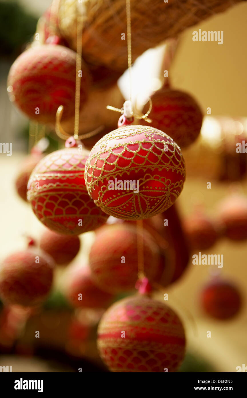 Christmas ornaments. Salzburg, Austria Stock Photo Alamy
