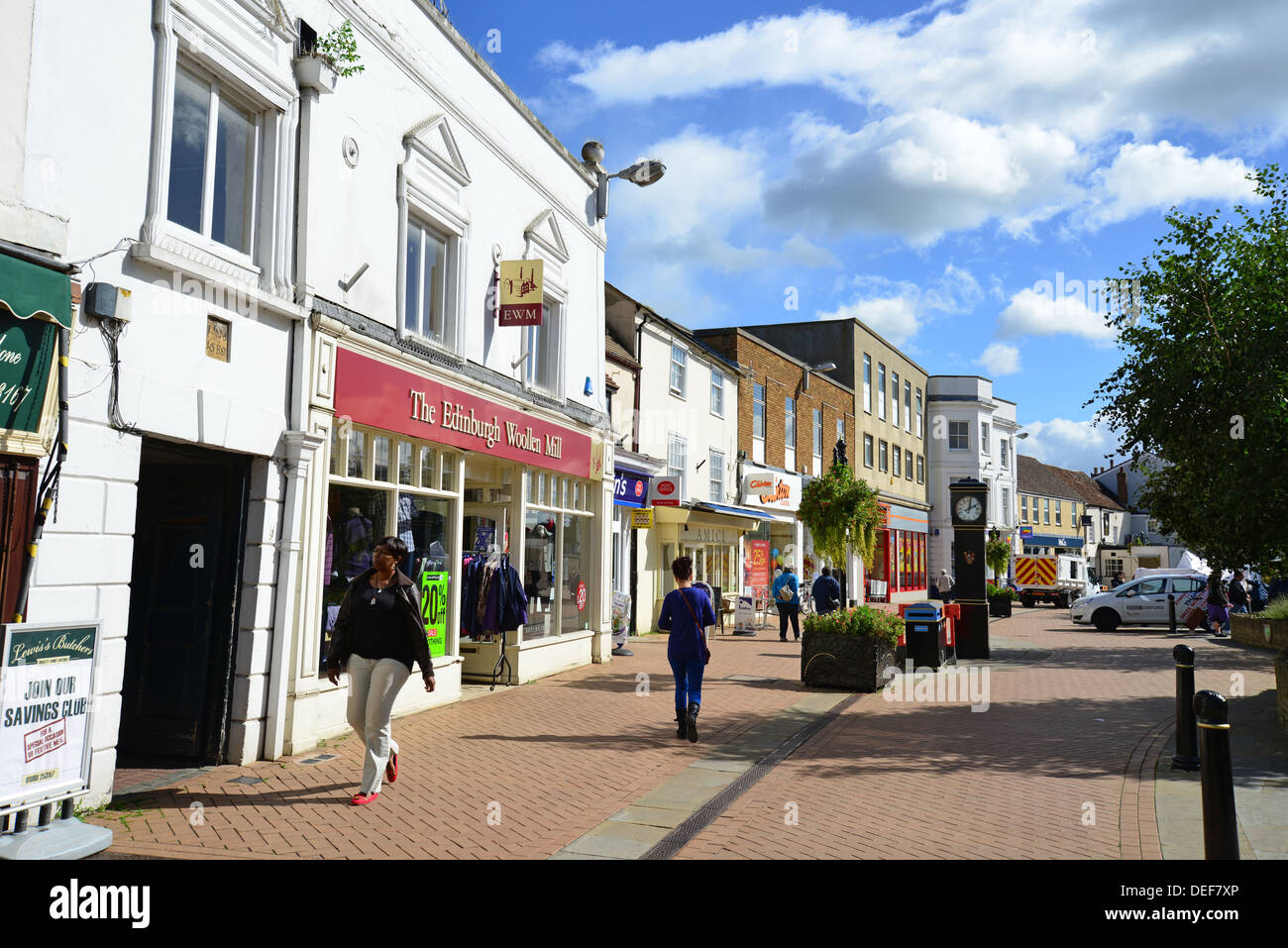 Sheep Street, Bicester, Oxfordshire, England, United Kingdom Stock