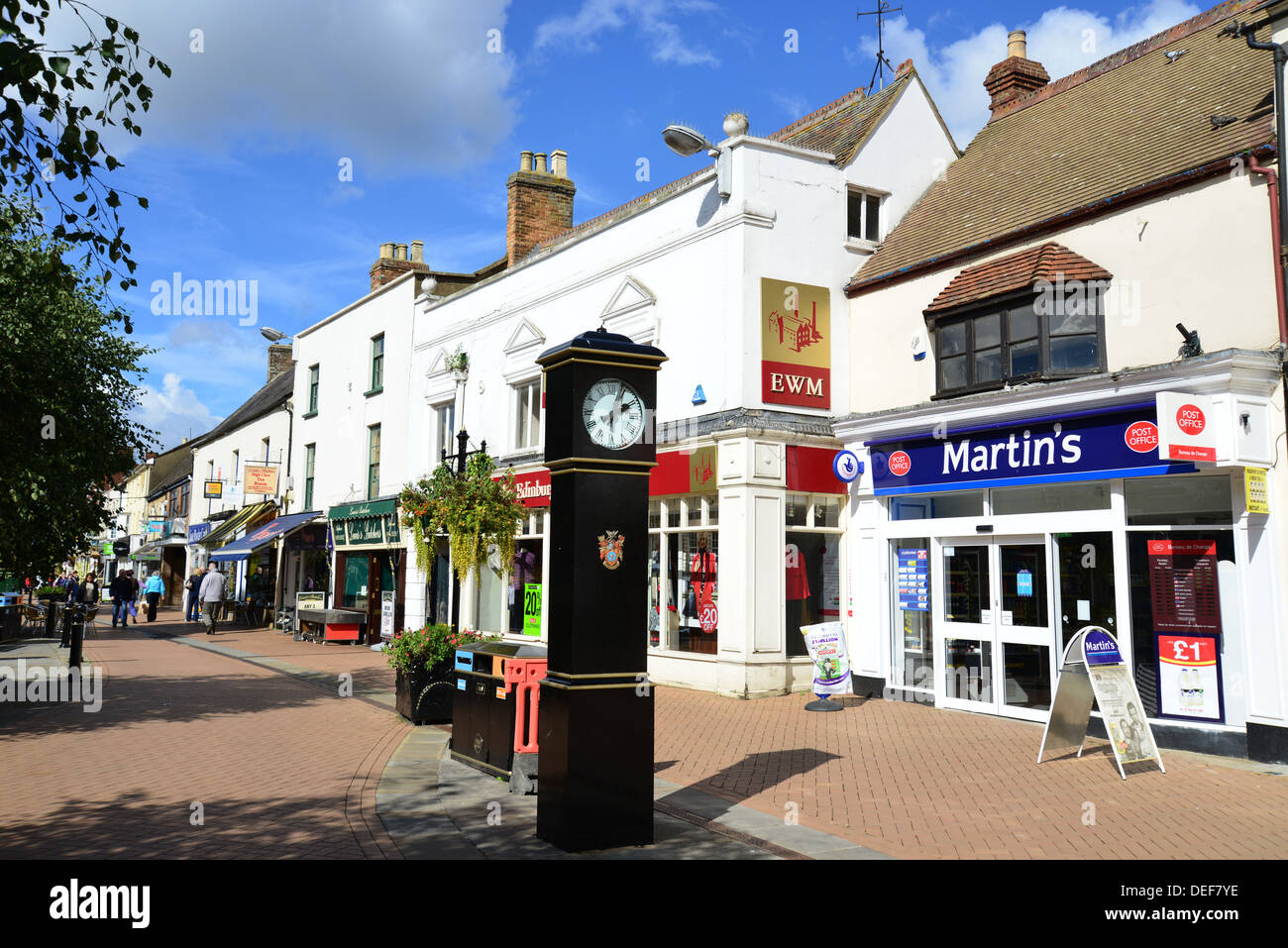 Sheep Street, Bicester, Oxfordshire, England, United Kingdom Stock