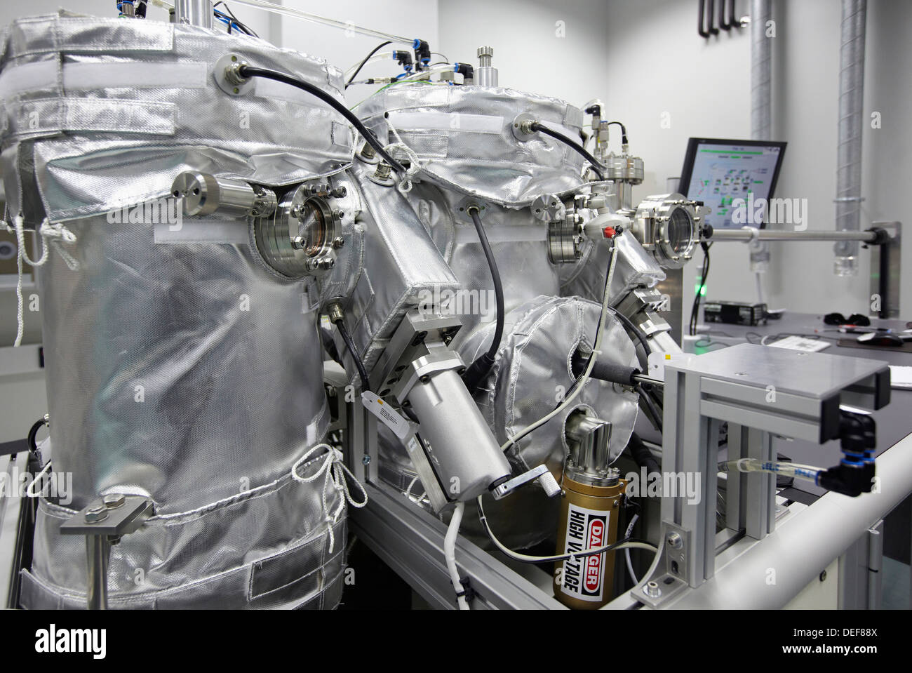 Evaporation (thin film deposition) equipment, Deposition laboratory