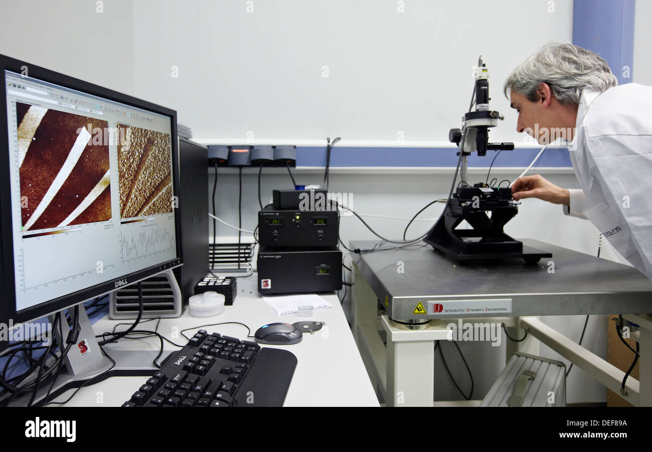 AFM (Atomic Force Microscope), Probe Microscopy Laboratory, CIC ...