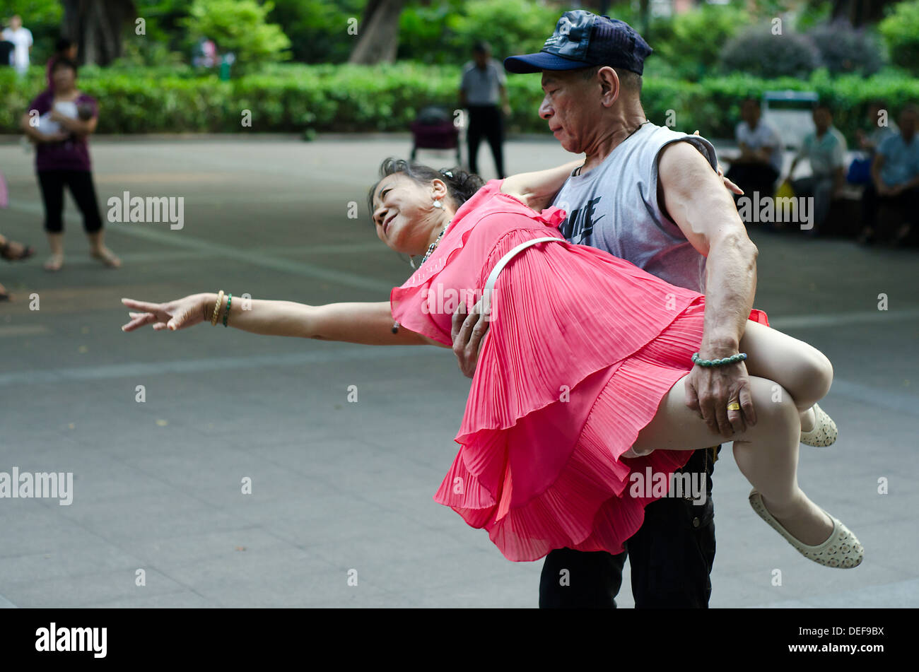 Dance In Guangzhou City People S Park Guangzhou China Stock Photo Dance In Guangzhou City People S Park Guangzhou China Stock Photo