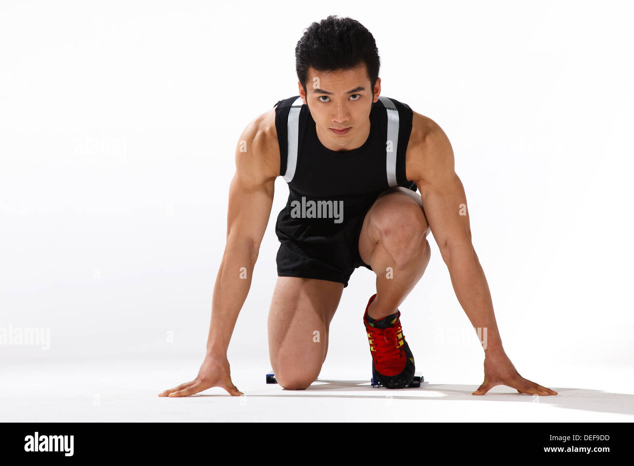 Starting blocks close up hires stock photography and images Alamy