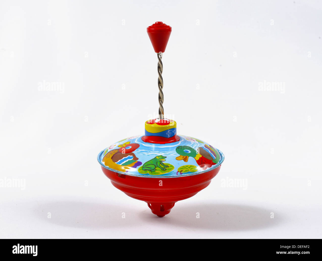 Spinning top toy Stock Photo - Alamy